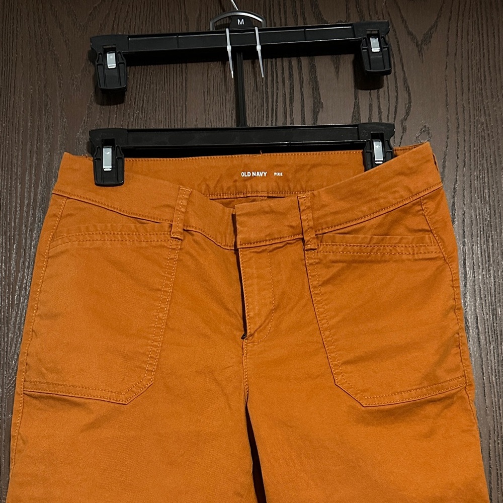 Old Navy Pixie Burnt Orange(spice of life) Pants